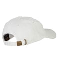 thumbnail image 4 of North Carolina Dogwood with Map Embroidered Unstructured Washed Cap - White OSFM, 4 of 5