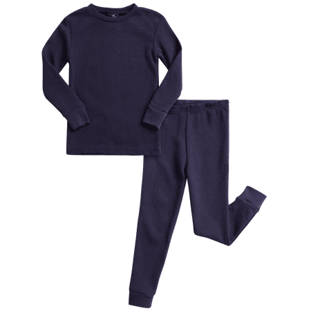 

Beverly Hills Polo Club Baby Boys Thermal Underwear - 2 Piece Waffle Knit Top and Long John Set (Infant/Toddler)