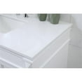 thumbnail image 4 of 42 inch single bathroom vanity in white, 4 of 8