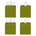 thumbnail image 2 of Tissue Olive Box Cover Holder, Square by Xecao - Leather Decorative Organizer for Tabletop, Bathroom, Car, Office, 2 of 8