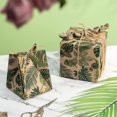 thumbnail image 2 of Kraft Wrapping Paper Roll - Tropical Plants Design Great for Birthday, Party, Baby Shower - 17 Inches X 32.8 Feet, 2 of 8