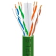 thumbnail image 2 of Cable Ethernet/Lan Cat6 A Granel 23Awg Cca 550Mhz 1000 Pies Verde, 2 of 5