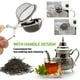 thumbnail image 2 of 12 Unids Infusor de Té Hojas Sueltas Té Snap Ball Té Colador Cuchara Filtro de Té de Acero Inoxidable Más Empinado, 2 of 5