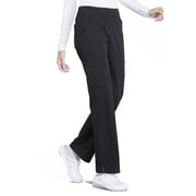 Cherokee Workwear Professionals Women's Scrubs Pant Mid Rise Straight Leg Pull-On Cargo WW170