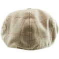 thumbnail image 4 of Herringbone Applejack Wool Blend Newsboy Gatsby Ivy Hat Golf Driver Ascot, 4 of 6