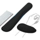 thumbnail image 2 of Juego de reposamuñecas para teclado y reposamuñecas para ratón, para soporte de muñeca en computadora, computadora portátil, oficina y juegos, 2 of 5