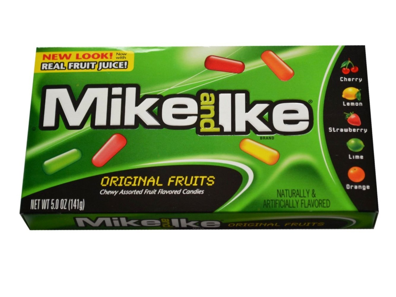 Mike and Ike Original Fruits Chewy Candy 5 oz., MilcTabe Chewy Fruit