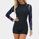 thumbnail image 5 of Trajes de baño para mujer, para verano, playa, vacaciones, casual, cintura elástica, cordón ajustable, pantalones cortos de cinco cuartos con bolsillos, trajes de baño para mujer, trajes de baño para, 5 of 8