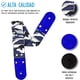 thumbnail image 3 of Correa para guitarra, Strap guitarra acústica, bajo eléctrico, guitarra eléctrica Kidam Camuflaje azul, 3 of 3