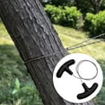 thumbnail image 4 of 70CM Manual Steel Rope Chain Saw Mini Cutting Chain Saw For Emergency (Black), 4 of 9