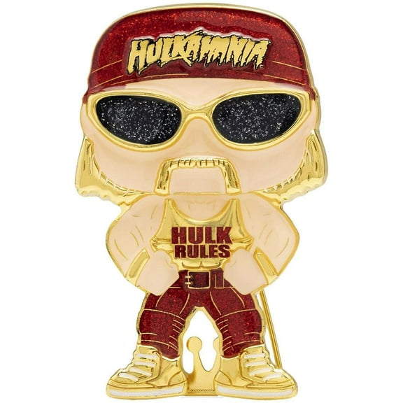 Funko WWE Wrestling POP! Pin Hulk Hogan Large Enamel Pin (Chase)