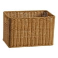 thumbnail image 3 of Cesta de almacenamiento tejida, decorativa, práctica, ligera, portátil, resistente, organizador de almacenamiento, cesta para artículos diversos para, 3 of 8
