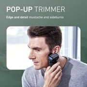 Panasonic Electric Razor for Men, Electric Shaver, ARC5 with Premium Automatic Cleaning and Charging Station, Wet Dry Shaver Men, Cordless Razor, with Pop-Up Trimmer