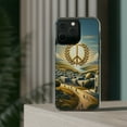 thumbnail image 3 of DistinctInk Hybrid (Acrylic / TPU) Clear Slim Fit Case for Apple iPhone 15 Pro (6.1" Screen) - "Harmony Amidst Diversity: Symbolizing Peaceful Coexistence", 3 of 8