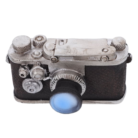 DRAFIDEEP Retro Camera Prop Resin Home Decoration Adults Decorative Item 1Pack