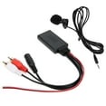 thumbnail image 1 of Harness Connector, Plug And Play Audio Wire Adaptor Stable Transfer With Microphone For Car, 1 of 8