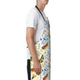 thumbnail image 3 of Picia Insects and Flowers Waterproof Apron for Unisex Adult - Adjustable Bib Apron with Pockets, Ideal for Cooking, Gardening, Painting, and Household Chores, 3 of 9