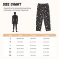 thumbnail image 3 of Balery Forest Flora and Insects Pantalones de pijama para mujer, pijamas ultraligeros, pantalones de estar por casa-XX-Large, 3 of 6