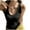 Black, variant on HAiming Tank Tops for Women Crewneck Dressy Casual Sleeveless Blouse Basic Solid Layer Vest Tee Shirts