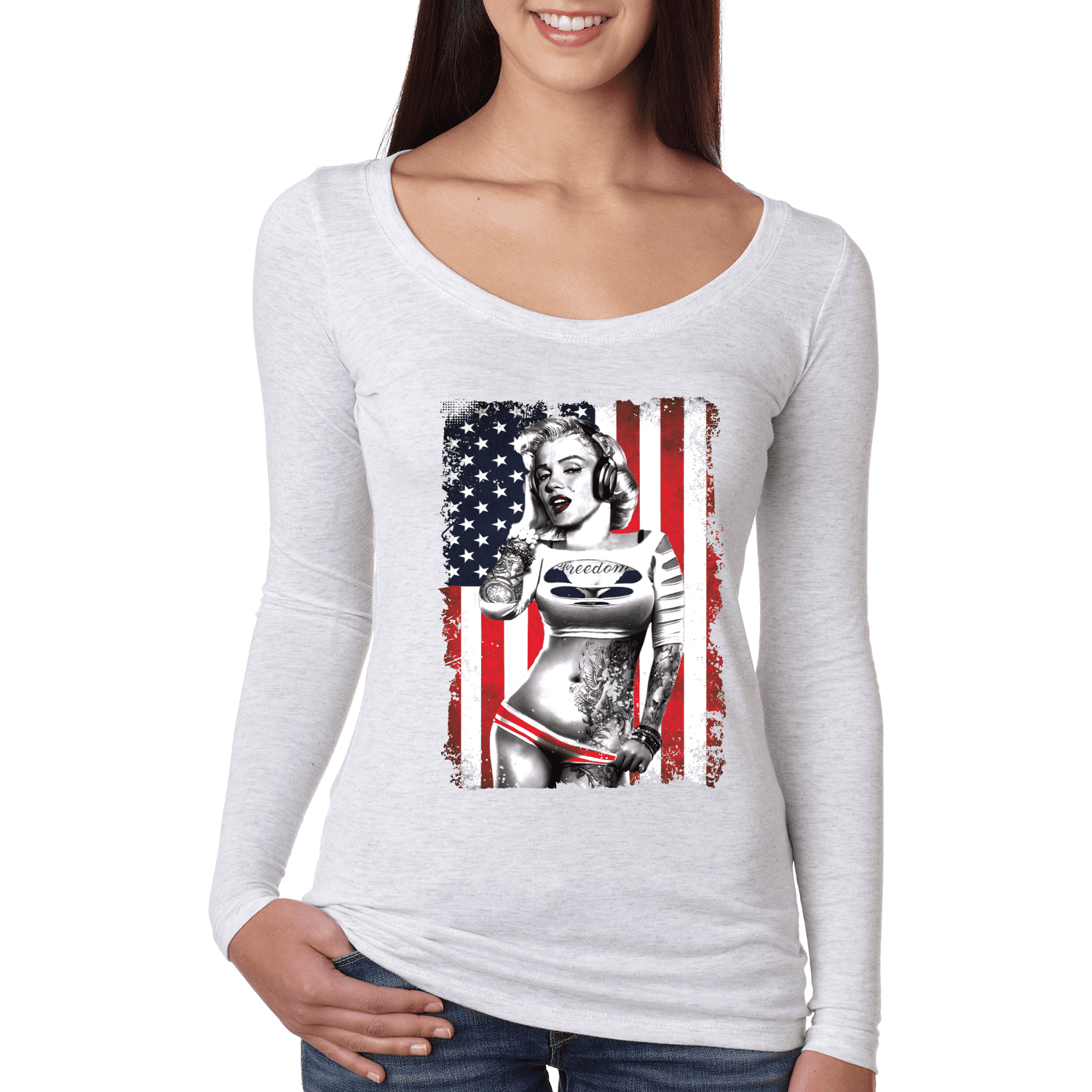Freedom Marilyn Monroe Sexy Tattoos 