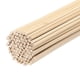 thumbnail image 1 of Uxcell 100pcs Palitos de Madera Redondos 1/8"x6" Varilla de Dowel Sin Acabado Palito de Madera Dura para Manualidades DIY, 1 of 6