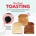 thumbnail image 4 of Dash Mini Toaster Oven for Bread, Bagels, Cookies, Pizza, Paninis & More with Baking Tray, Rack, Auto Shut Off Feature, Pink, 4 of 6