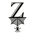 thumbnail image 2 of Spider Halloween Decoration Hang Tag Set with 26 Iron Letters 5.3 cm x 9 cm, Black Rope Included, 2 of 4
