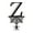 Z, variant on 2024 Fall Clearance Halloween 26 Letter Decoration Hang Tag, Spider Hang Tag