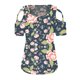 thumbnail image 5 of Camisetas de verano para mujer, túnica de manga corta con tiras y hombros descubiertos Fridja  nalpqowj5543, 5 of 7