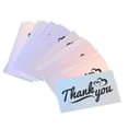 thumbnail image 1 of LEEYNEER50 Pcs Shopping Thank You Card Cards Small Business for Your Order Online Thanks Greeting, 1 of 6
