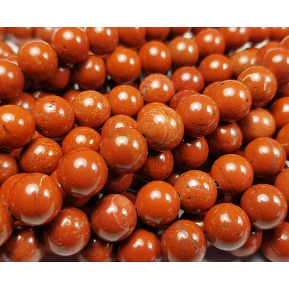 12mm 33 Beads Red Jasper Round Beads Genuine Gemstone Natural Jewelry Making