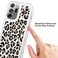 thumbnail image 6 of Mantto Case For Samsung Galaxy S20 Ultra Phone Case,Luxury Leopard Pattern Design Cases Soft Silicone Slim TPU Shockproof Protective Bumper Cover for Women Men, Black+Pink, 6 of 8
