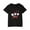 Black#1, variant on Toddler Crew Neck Shirts, Boys Girls Christmas Tree Tshirt Xmas Graphic Short Sleeve Cotton Tops Holiday Outfit, Sizes 3-10 Years, 1-Pack