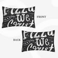 thumbnail image 2 of Pofeuu In Pizza We Crust Art Print Polyester Microfiber Plush Pillowcases, Super Soft and Cozy Pillow Case Covers with Envelop Closure（Pillow core not included）-16"x24", 2 of 6