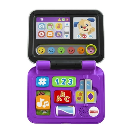 Fisher-Price - Laugh & Learn Click & Learn Laptop - Purple