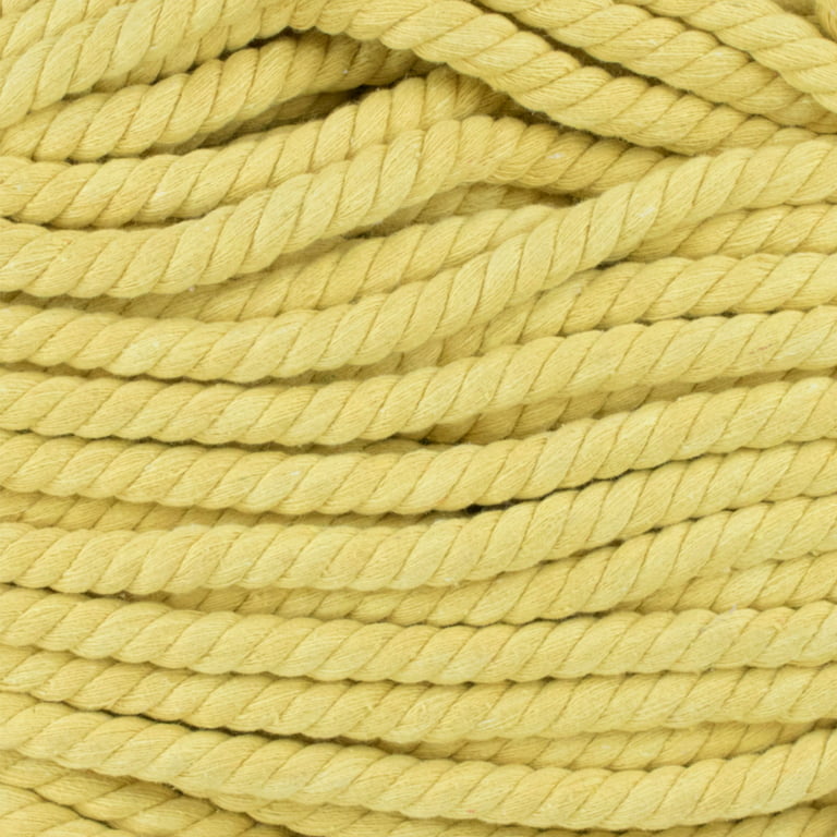 West Coast Paracord 1/2-Inch Thick Super Soft Artisan Decorative Twisted 100% Cotton Rope - Multiple Colors and Lengths - Crafting & Macrame, adult