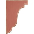 thumbnail image 3 of 1 3/4"W x 5"D x 7 1/2"H Bedford Wood Vintage Decor Bracket, Salvage Red, 3 of 6