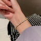 thumbnail image 3 of Nueva pulsera de mujer brillante chapada en oro ajustable con diamantes de imitación completamente con incrustaciones, pulsera de circón con forma de gota a la moda, regalo de joyería, 3 of 5