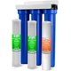 thumbnail image 1 of iSpring WCB32O Sistema de Filtro de Agua Para Toda la Casa, Reduce Altamente Hasta Un 99% de Cloro, Sedimento, Sabor, Olor, 3 Etapas, Entrada/Salida NPT De 3/4", 1 of 5