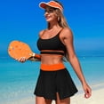 thumbnail image 5 of Womens Versatile Swim Dress & Bikini Modest Skirted Cover Up for Resort Pool & Removable for Seaside Swimming, 5 of 5