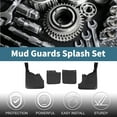 thumbnail image 2 of Guardas de barro únicas para Toyota Land Cruiser FJ70/LC79, guardas contra salpicaduras delanteras y traseras con accesorios de montaje, 2 of 6