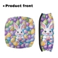 thumbnail image 2 of HELLHERO Rabbit Easter Egg Seat and Backrest Covers and Walker Seat Cushion Cover for Senior Anti-Slip Cover Soft Quick Installation, 2 of 7