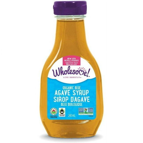 Wholesome Sweeteners Organic Blue Agave Syrup, 240 ML