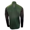 thumbnail image 2 of Traditional Craft Green Guinness Zip Neck Men's Shirt, 2 of 3