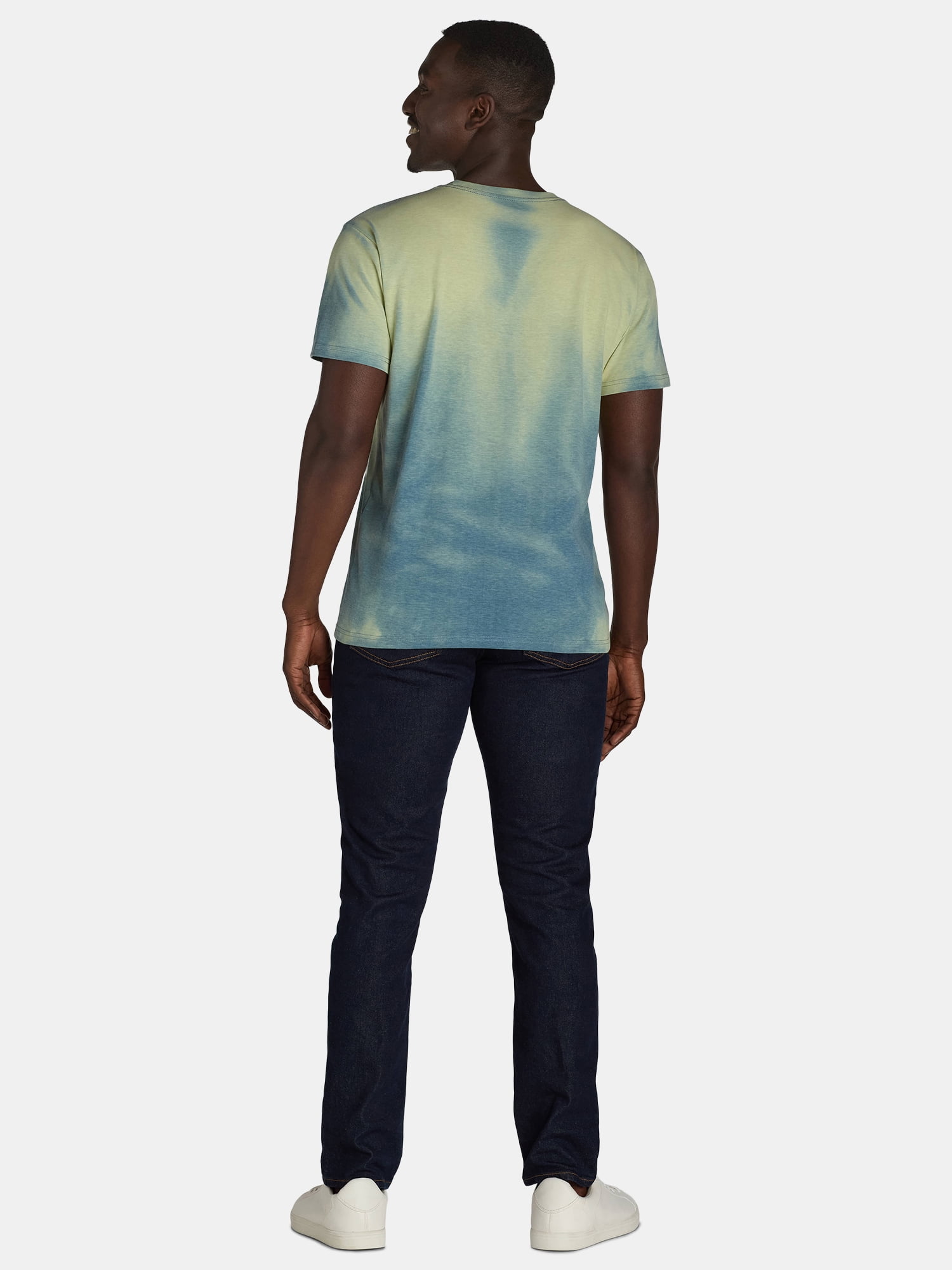 Ghost Face Men's & Big Men's Graphic Tee with Heat Reactive Color Change Fabric and s, Sizes S-3XL