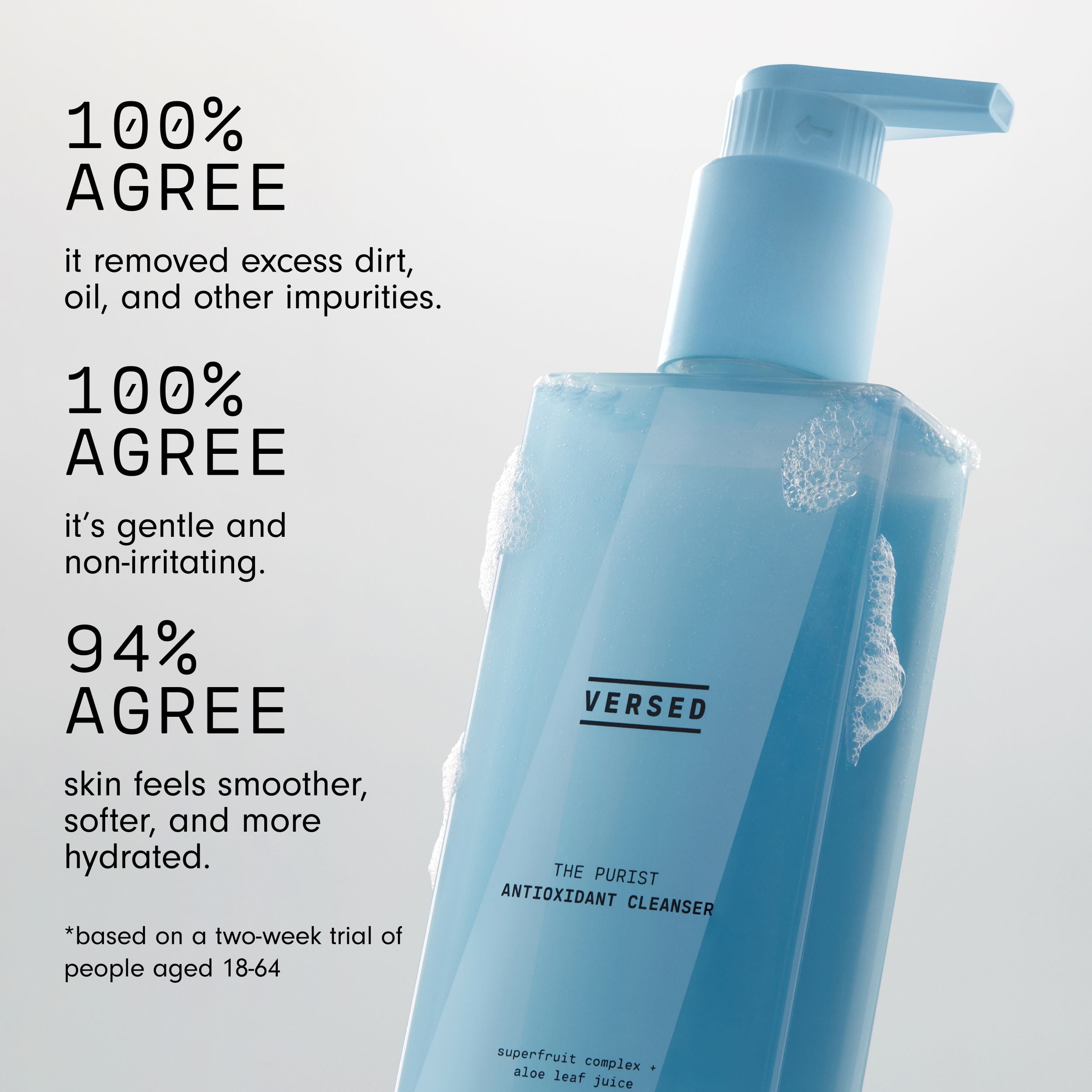Versed Brand, the Purist, Facial Cleanser, 6 fl oz