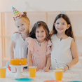 thumbnail image 3 of 26-27 1 Set / 3 Pcs Chunky Jewelry Necklace And Bracelet Set For Girls Little Kids, 3 of 5