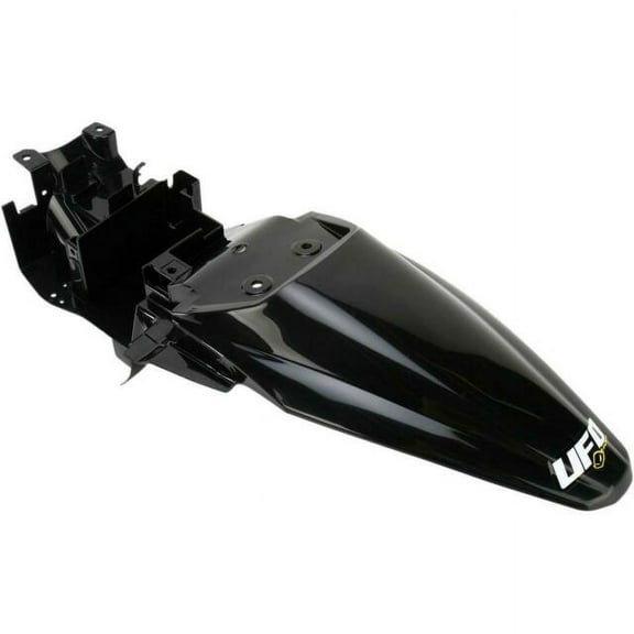 Black Rear Fender