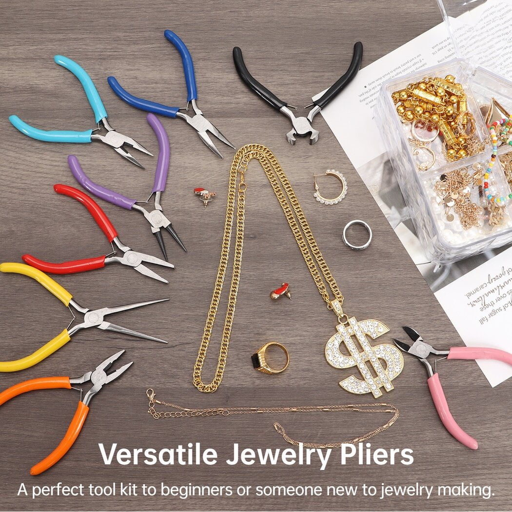 Bangcool PCS Jewelry Pliers Set, Jewelry Making Tools with