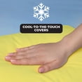 thumbnail image 6 of Fun Pillow Cool-to-The-Touch Pillowcases, Lemon Yellow, Standard/Queen, 2 Pack, (Pillows Not Included), 6 of 6